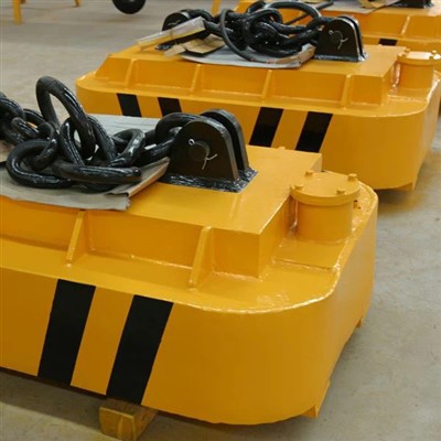 کرین مستطیل برقی مقناطیس کے ساتھ 5 ٹن سنگل گرڈر سیمی گینٹری کرین